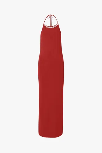 Orchid Dress In Vermillion - S - Maxi dresses - Sara Cristina - Modalova