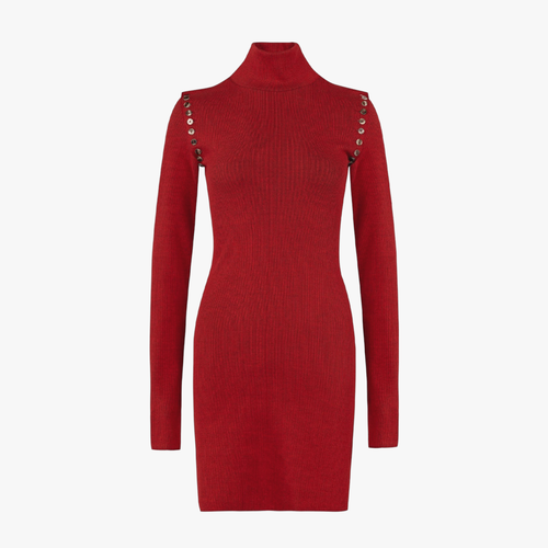 YOUR *ITCH 2 TONES RIB LONG SLEEVE - XL - Mini dresses - PCFG - Modalova