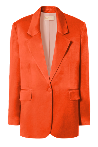 Blazer Bellamy Satin Nasturtium - HALEWSKI - Modalova