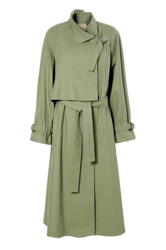 Trench Rosemary Sage Green - HALEWSKI - Modalova