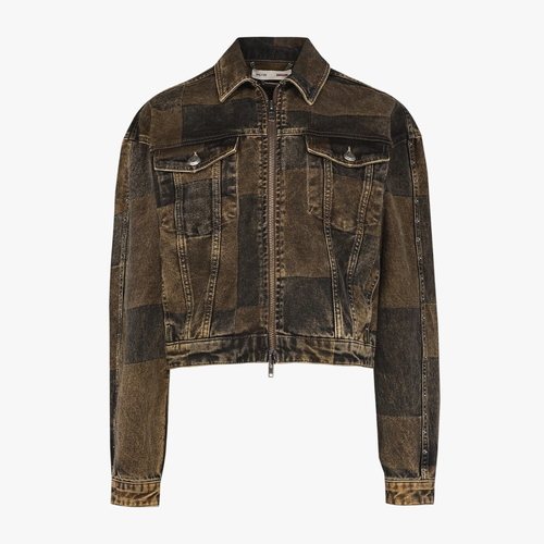 YOUR *ITCH COLORBLOCKED DENIM JACKET - XS - Denim jackets - PCFG - Modalova