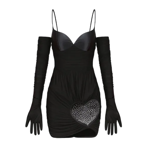 Angelina Silk Dress () (Final Sale) - Nana Jacqueline - Modalova