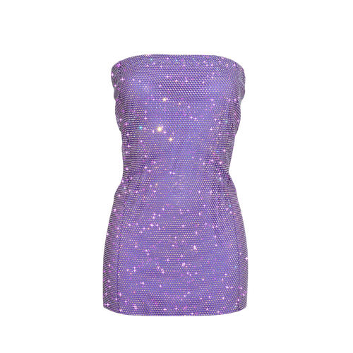 Purple Mini Dress - Santa Brands - Modalova