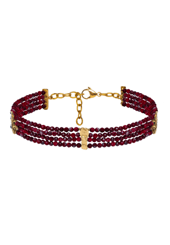 Choker Liliana Granate - Lavani Jewels - Modalova