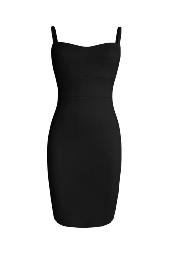 Bodycon Dress with Shoulder Straps - L’MOMO - Modalova