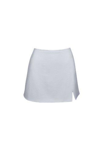 Sun Mini Skirt in White - Sara Cristina - Modalova