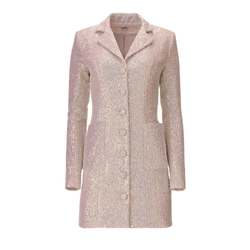 Party starter pink sequin dress - Lita Couture - Modalova