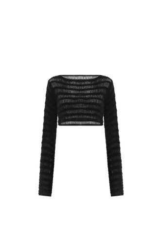 Knitted Top - A.M.G - Modalova