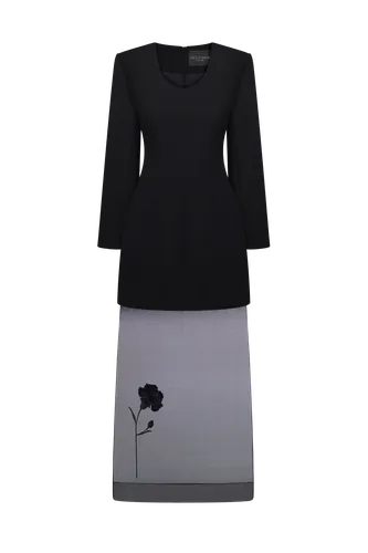 DRESS “BLUEBOTTLE” | Women's Midi dresses - DELEGAN Clothes - Modalova