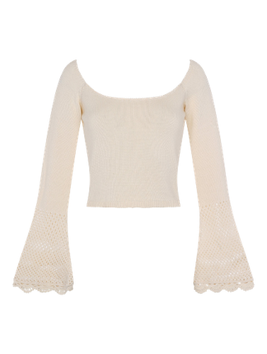 Marilú Top - Organic | Women's Ivory Long sleeve tops - Peregrina - Modalova