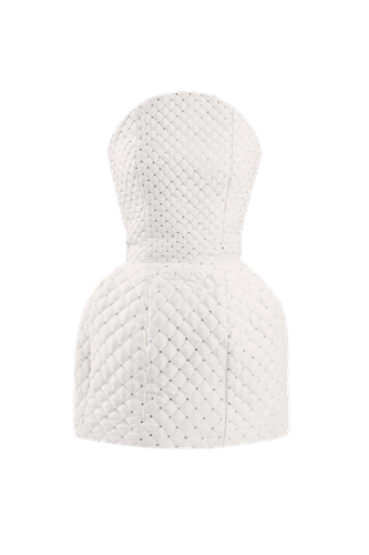 Crystal quilted mini dress | Women's Mini dresses - Compte Spain - Modalova