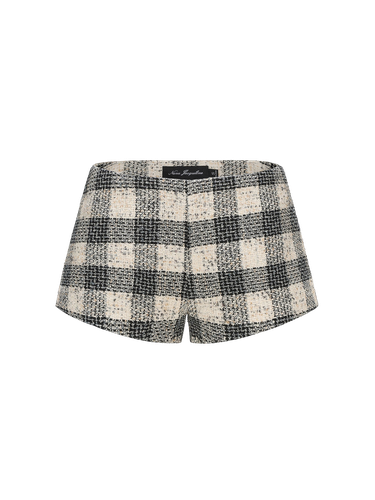 Anabella Shorts (Black Checkered) | Women's Mini shorts - Nana Jacqueline - Modalova