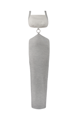 Alpaca jersey dress | Women's Cloud Dresses - Vestiaire d'un Oiseau Libre - Modalova