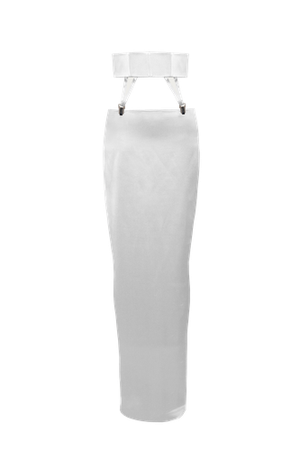 Silk Suspender Skirt | Women's Maxi skirts - Vestiaire d'un Oiseau Libre - Modalova