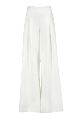 Pants Rebecca Cloud Dancer | Women's High waisted pants - HALEWSKI - Modalova