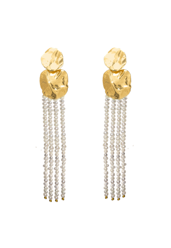 Liliana Pearl Earrings | Women's Earrings - Lavani Jewels - Modalova