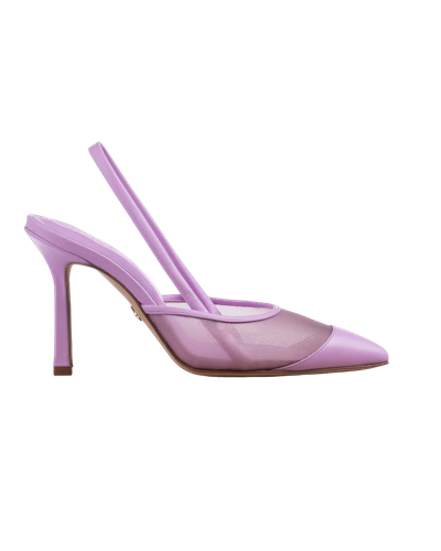 Mesh Slingback 95 Violet | Women's Pumps - ATANA - Modalova