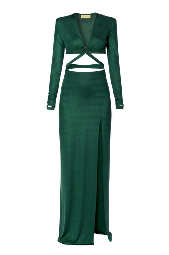 Dress Cassandra Deep - XS - Maxi dresses - HALEWSKI - Modalova