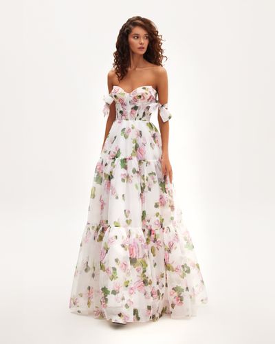 Apple Blossom Tender floral maxi tie-strap dress | Women's Maxi dresses - Milla - Modalova