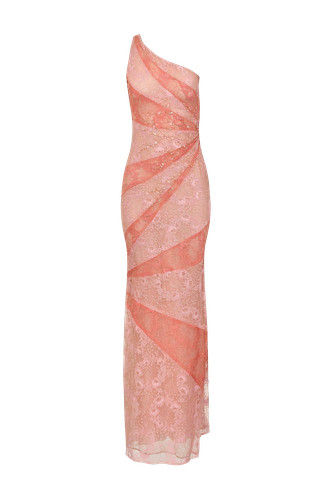 Ramos One-Shoulder Lace Dress | Women's Maxi dresses - Francesca Miranda - Modalova