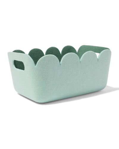 Panier En Feutre 33x14 Cm Vert Clair - HEMA - Modalova