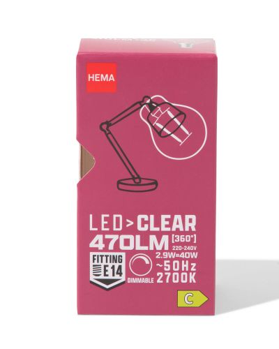 Ampoule LED Clear E14 2,9W 470lm Dim - HEMA - Modalova