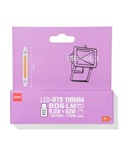Tube Fluorescent Led Eel GR7S 8W 806lm Dim - HEMA - Modalova