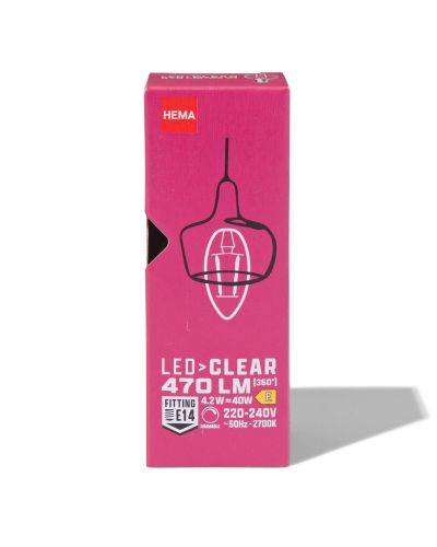 Ampoule Flamme LED Transparente E14 2,9W 470 Lm Intensité Variable - HEMA - Modalova