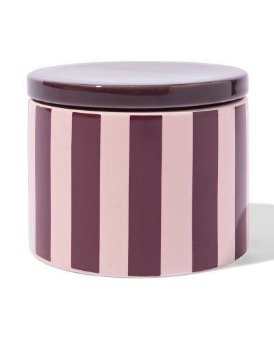 Bougie D'extérieur ⌀11x8,7cm À Rayures - HEMA - Modalova