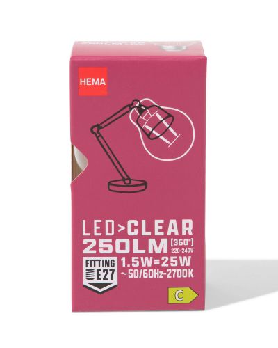 HEMA Boule Led Clear E27 1,5W 250lm - HEMA - Modalova