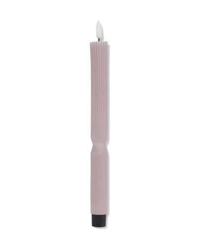 Bougie LED De Table ⌀2,3 X 29 Cm Rayures Naturelle () - HEMA - Modalova