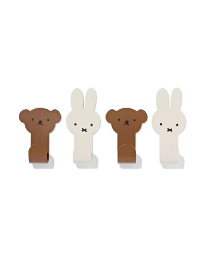 Crochets Adhésifs Miffy 10.4x4.8cm - 4 Pièces - HEMA - Modalova