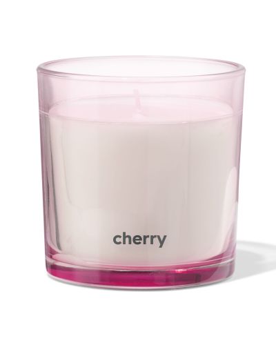 Bougie Parfumée En Verre ⌀10x10cm Cerise () - HEMA - Modalova