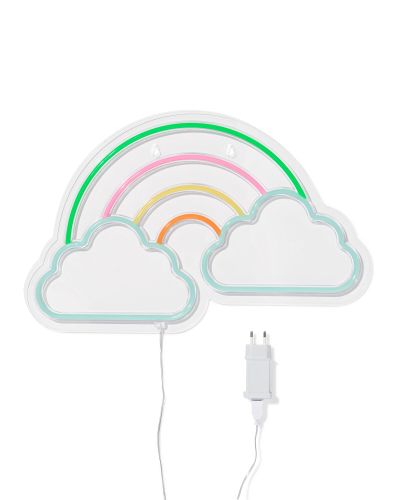 Lampe Néon 47,8x30,5cm Arc-en-ciel - HEMA - Modalova