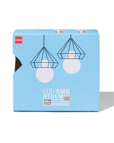 Poire Led Smd E27 2,9W 470lm - 2 Pièces - HEMA - Modalova