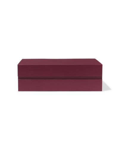 Boîte Avec Couvercle Magnétique Carton A5 Rouge Foncé - HEMA - Modalova