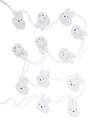 Guirlande Lumineuse Miffy 2,8 M Avec 12 Têtes Blanc Chaud Pour L'intérieur - HEMA - Modalova