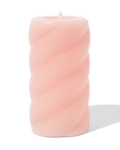 Bougie Cylindrique Led ⌀7,5x16cm Twist - HEMA - Modalova