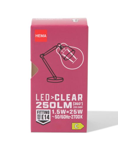 HEMA Boule Led Clear E14 1,5W 250lm - HEMA - Modalova
