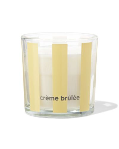 Bougie Parfumée Dans Un Verre ⌀10x10cm Crème Brûlée () - HEMA - Modalova
