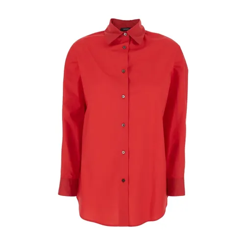 Blouses & Shirts > Shirts - - Plain - Modalova