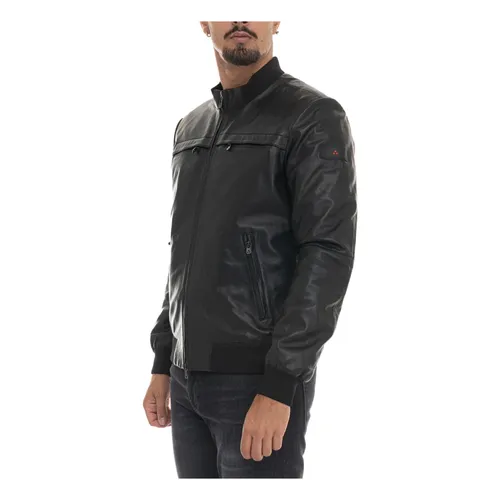 Jackets > Leather Jackets - - Peuterey - Modalova
