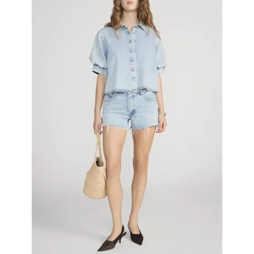 Blouses & Shirts > Denim Shirts - - Frame - Modalova