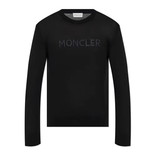 Knitwear > Round-neck Knitwear - - Moncler - Modalova