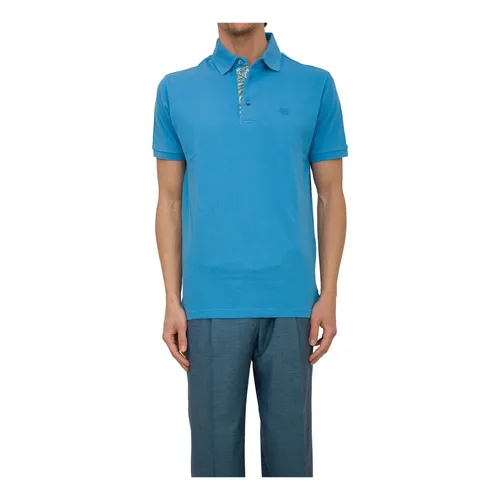 Etro - Tops > Polo Shirts - Blue - Etro - Modalova