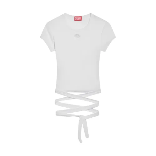 Diesel - Tops > T-Shirts - White - Diesel - Modalova
