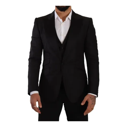 Suits > Formal Blazers - - Dolce & Gabbana - Modalova