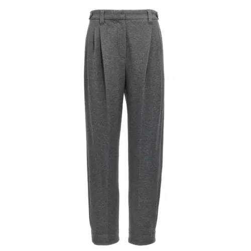 Trousers > Tapered Trousers - - Brunello Cucinelli - Modalova