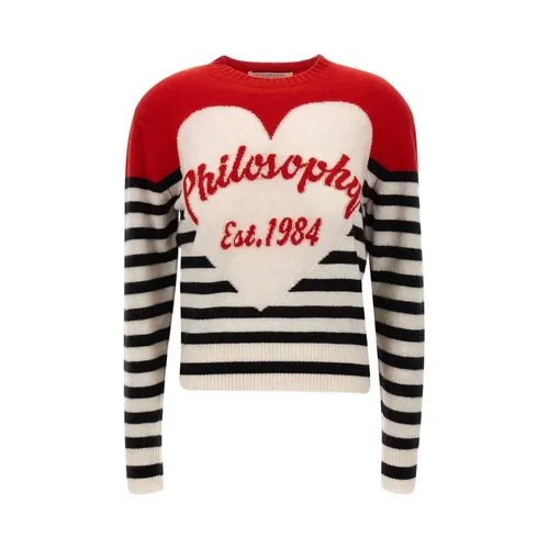 Knitwear > Round-neck Knitwear - - Philosophy di Lorenzo Serafini - Modalova