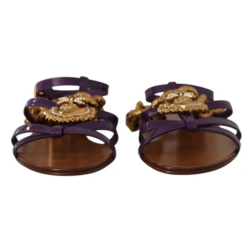 Shoes > Sandals > Flat Sandals - - Dolce & Gabbana - Modalova